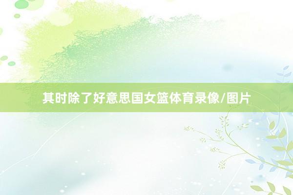 其时除了好意思国女篮体育录像/图片